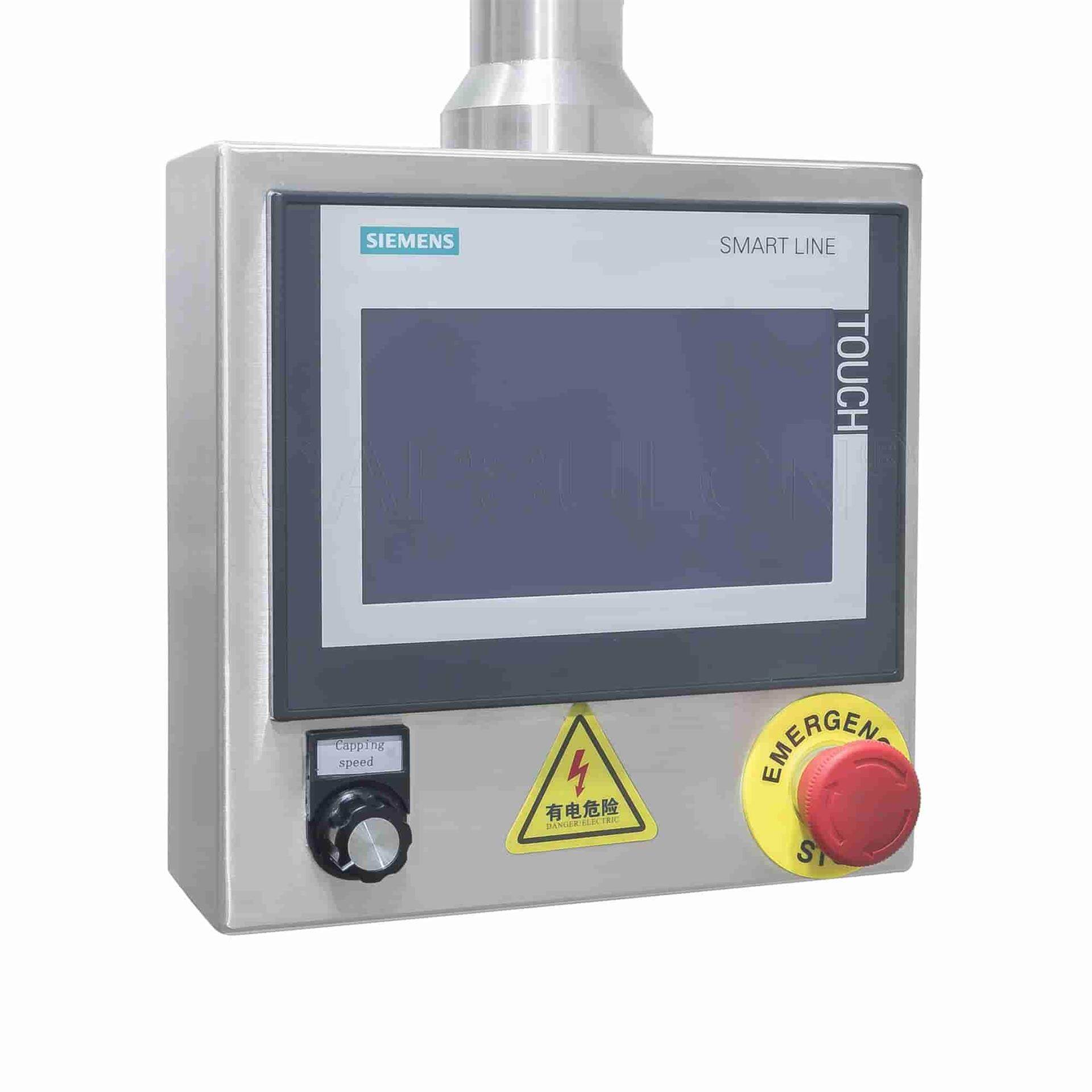 PLC control screen